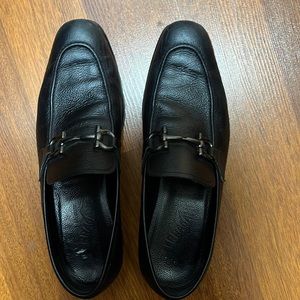 Salvatore Ferragamo black loafers